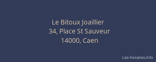Le Bitoux Joaillier