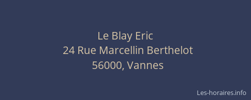 Le Blay Eric