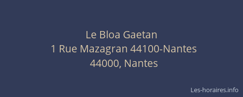 Le Bloa Gaetan