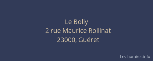 Le Bolly