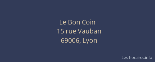 Le Bon Coin