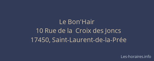 Le Bon'Hair