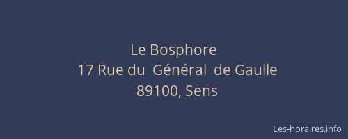 Le Bosphore