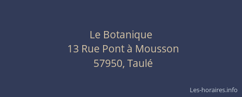 Le Botanique