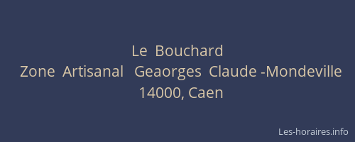 Le  Bouchard