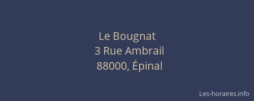 Le Bougnat