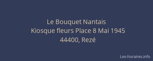 Le Bouquet Nantais