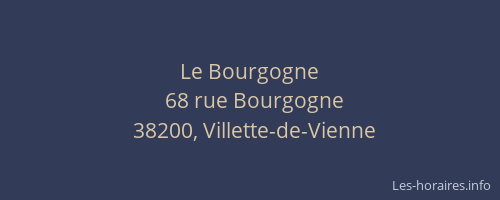Le Bourgogne