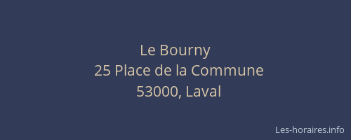 Le Bourny