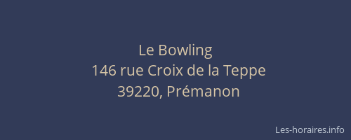 Le Bowling