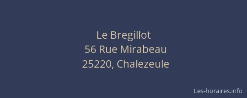 Le Bregillot