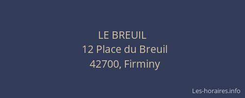 LE BREUIL