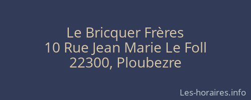 Le Bricquer Frères