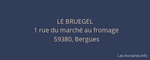 LE BRUEGEL