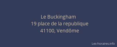 Le Buckingham