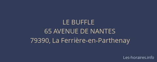 LE BUFFLE