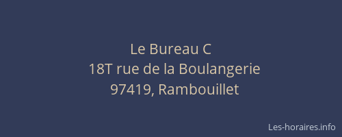Le Bureau C