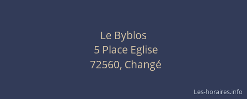 Le Byblos