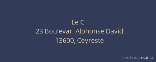 Le C