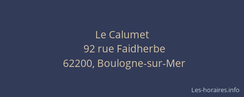 Le Calumet