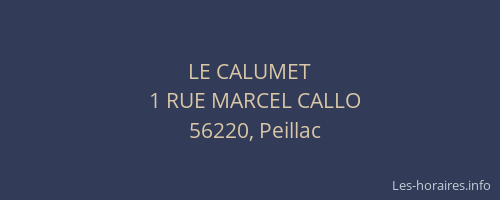 LE CALUMET