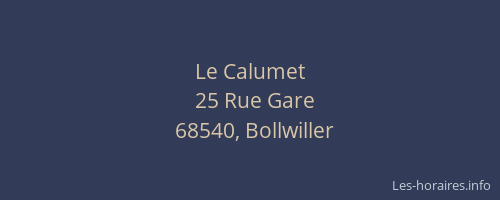 Le Calumet