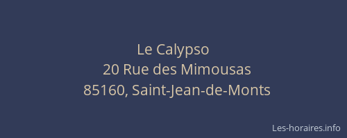 Le Calypso