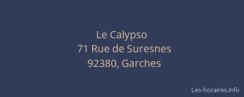 Le Calypso