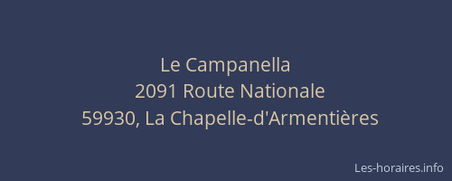 Le Campanella