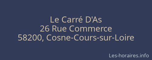 Le Carré D'As