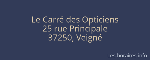 Le Carré des Opticiens
