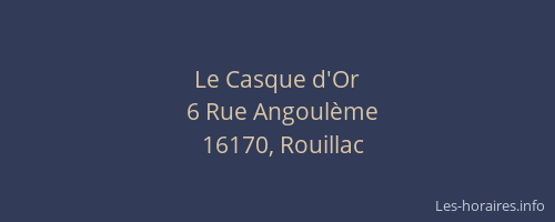 Le Casque d'Or
