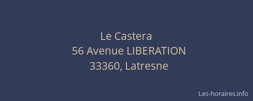 Le Castera