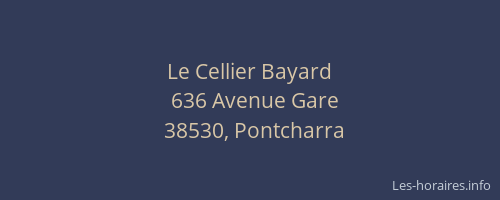 Le Cellier Bayard