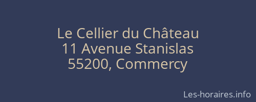 Le Cellier du Château