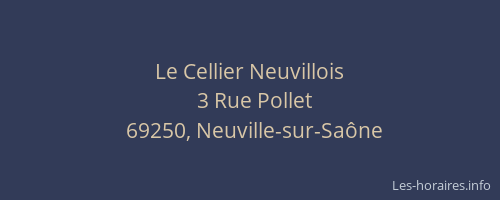 Le Cellier Neuvillois