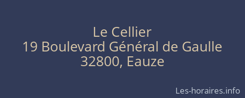 Le Cellier