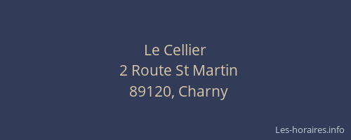 Le Cellier