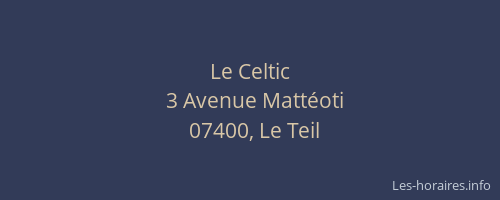Le Celtic