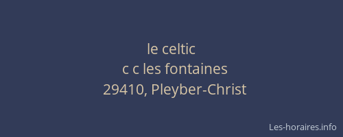 le celtic