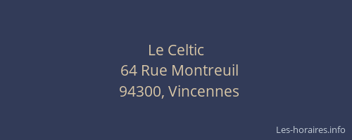 Le Celtic