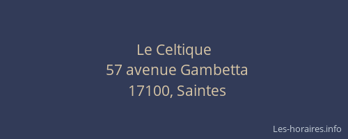 Le Celtique