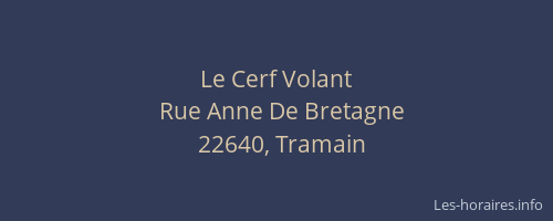 Le Cerf Volant
