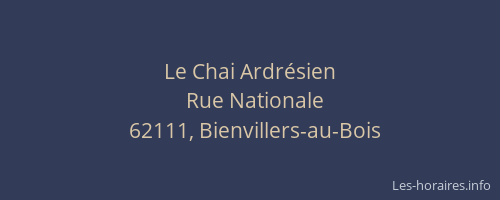 Le Chai Ardr&eacute;sien