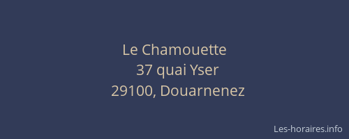 Le Chamouette