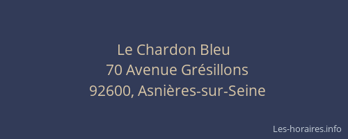 Le Chardon Bleu