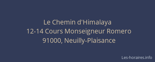 Le Chemin d'Himalaya