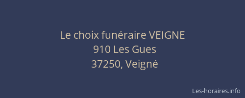 Le choix fun&eacute;raire VEIGNE