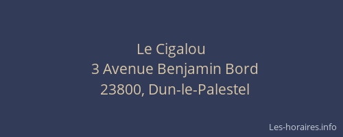 Le Cigalou