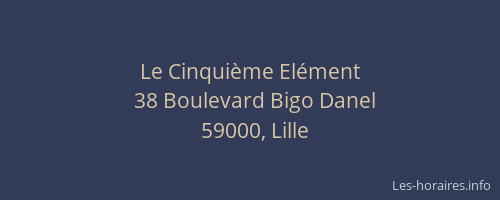 Le Cinquième Elément